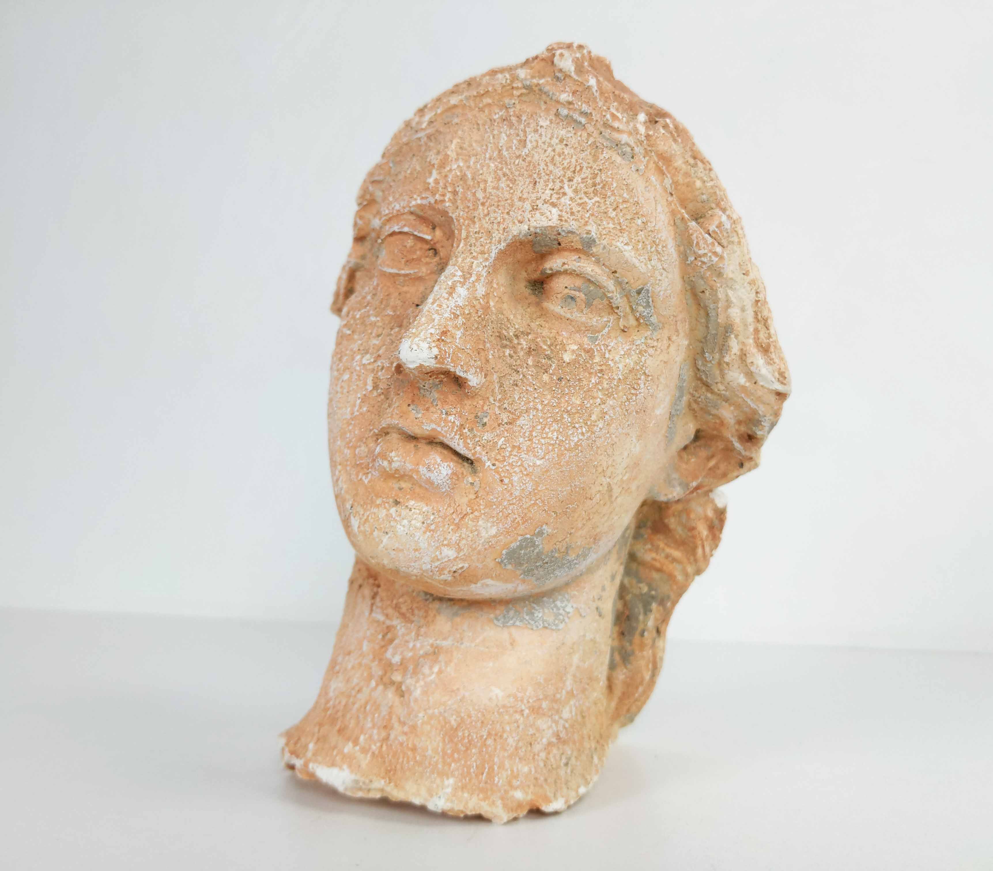 Head of Aphrodite In Platre