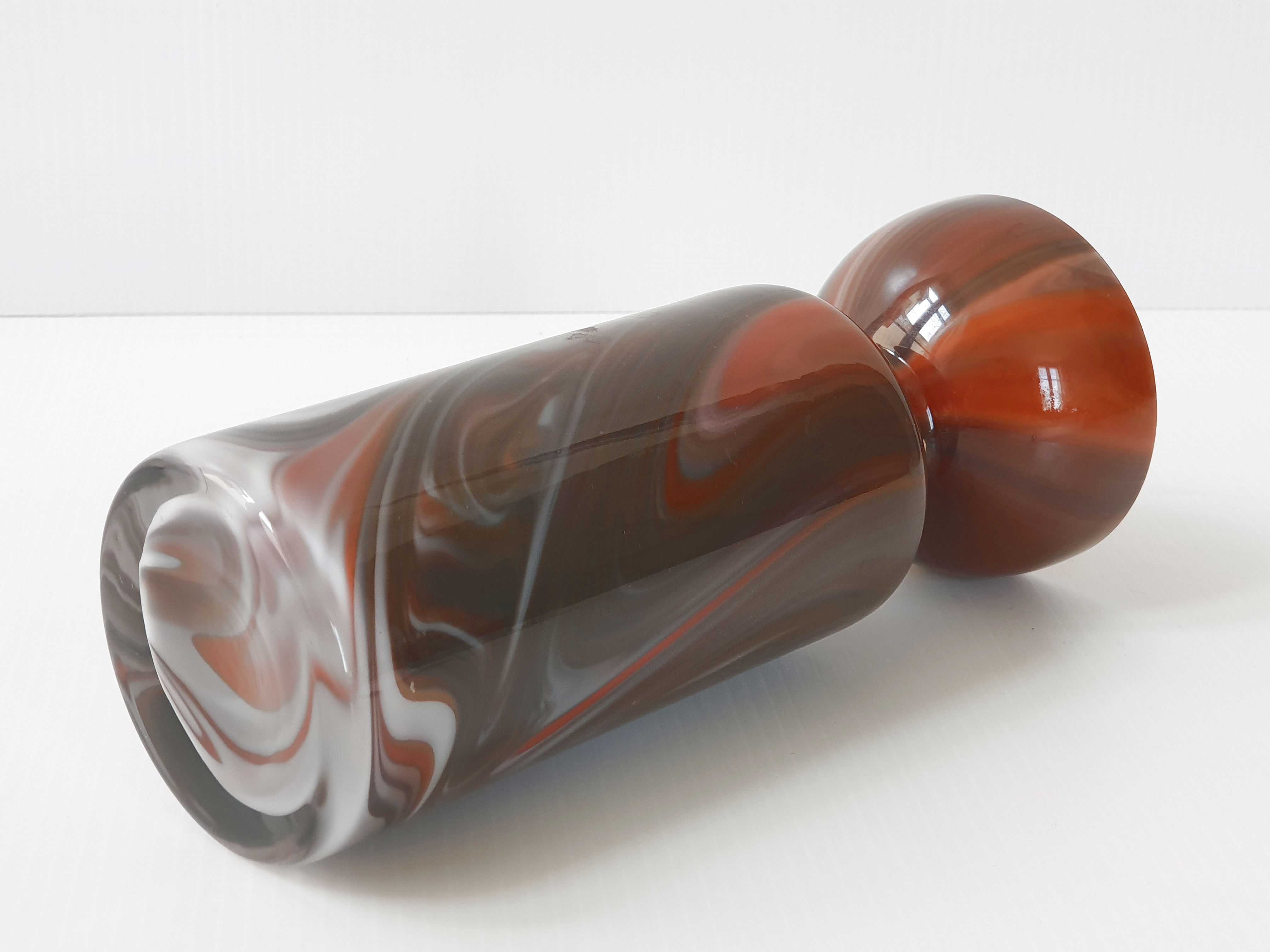 Vintage opal vase 1970