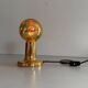 Simple table lamp in gilded porcelain by Philips NTD, 1960s, Germany.