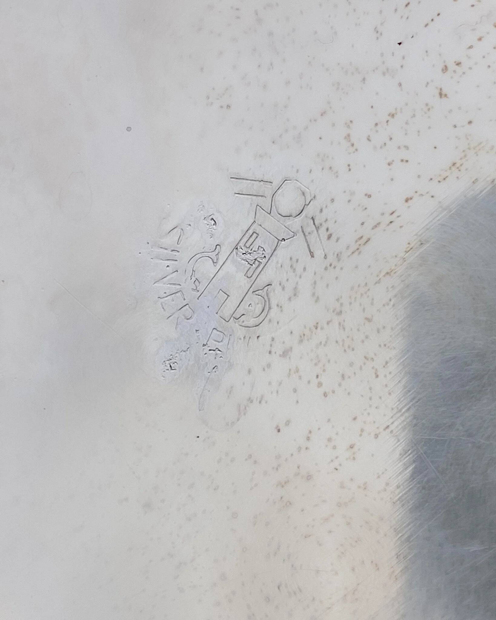 Silver-plated pumpkin-shaped bowl with lift-off lid, 1940s vintage centerpiece in metal