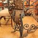 Large console wrought iron of 1900 era