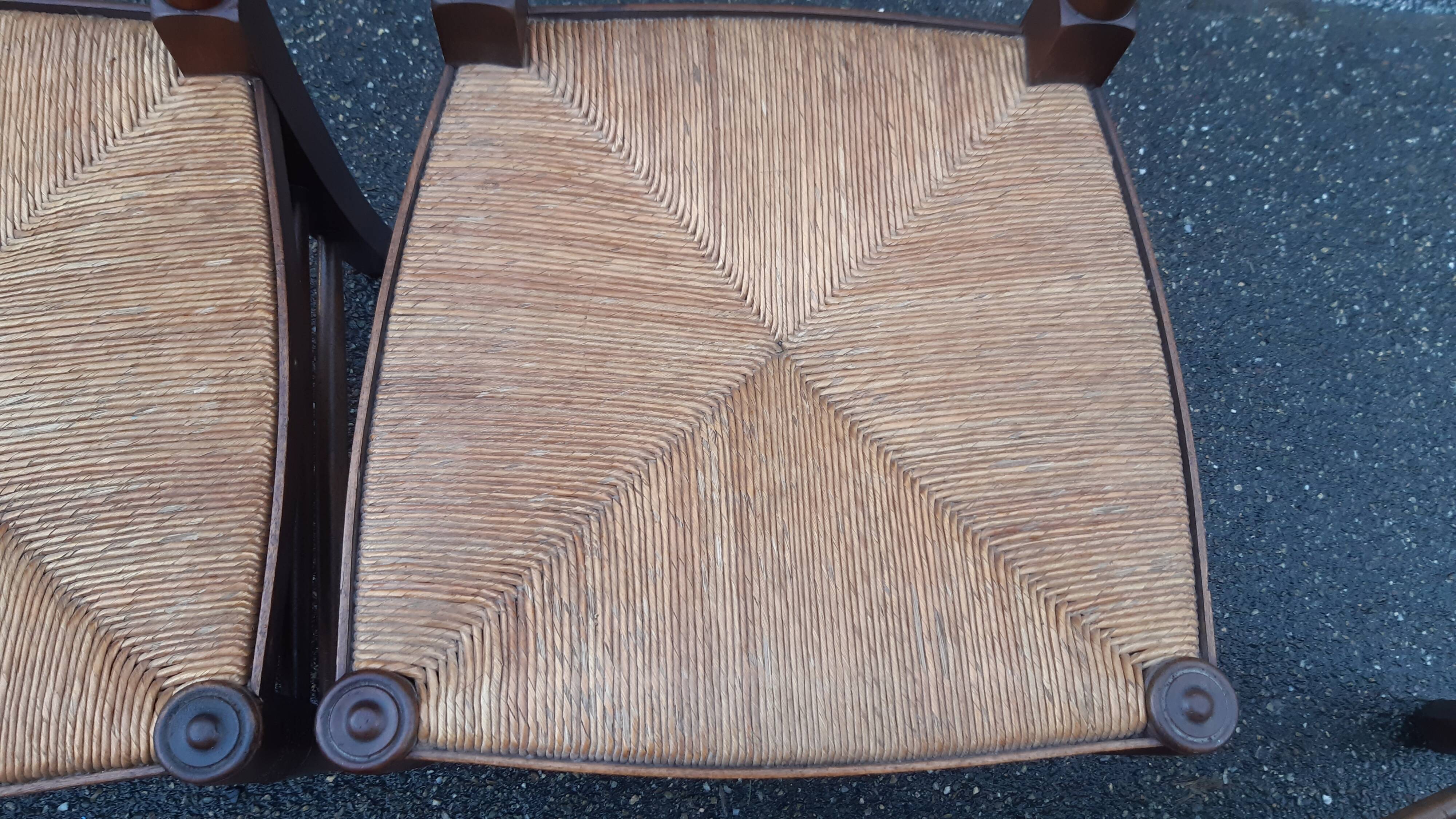 6 chaises Arts & Crafts par William Birch & E.G. Punnett