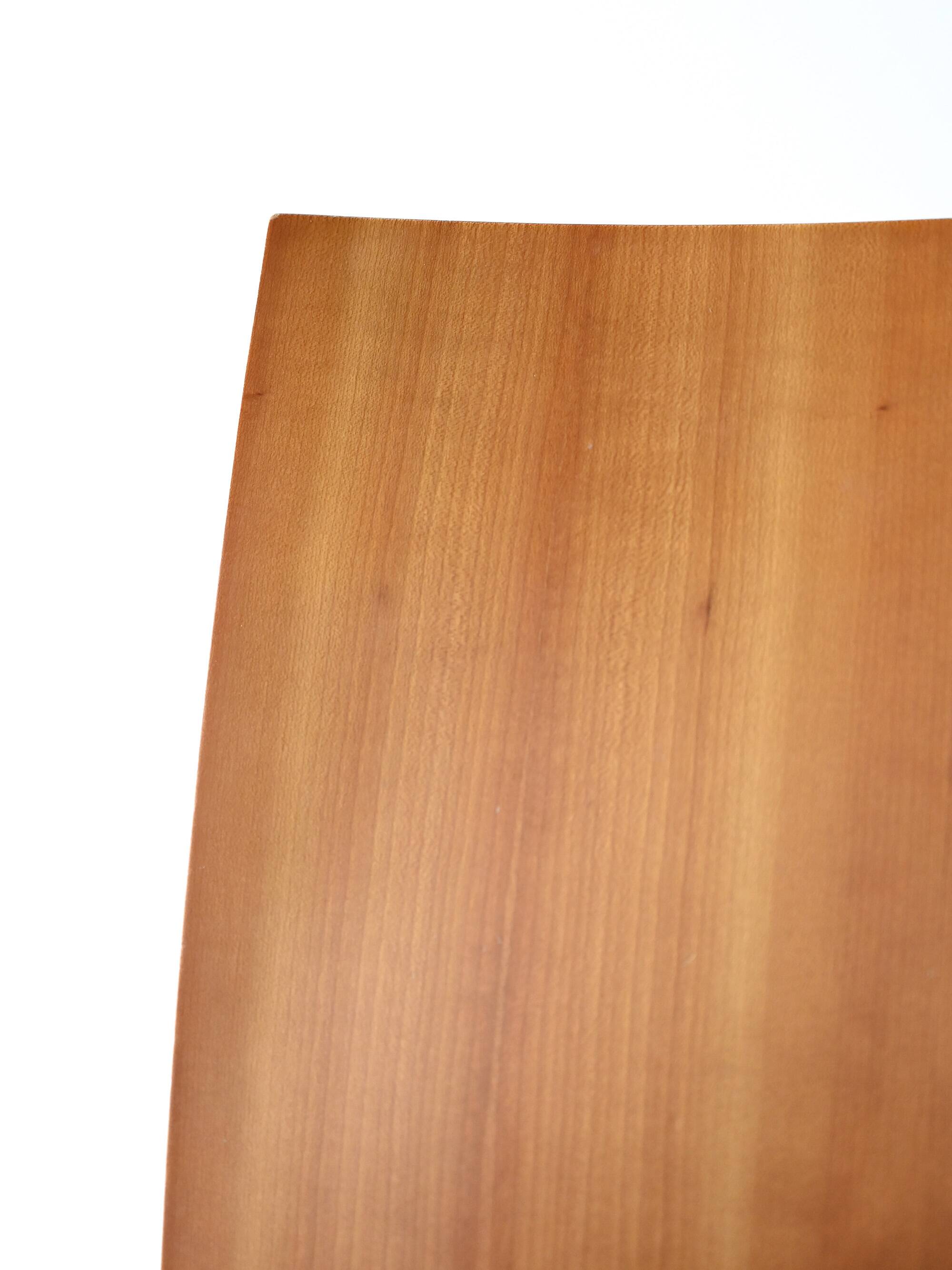 Pair of Scandinavian chairs with blue seats