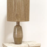 Sandstone lamp and jute string