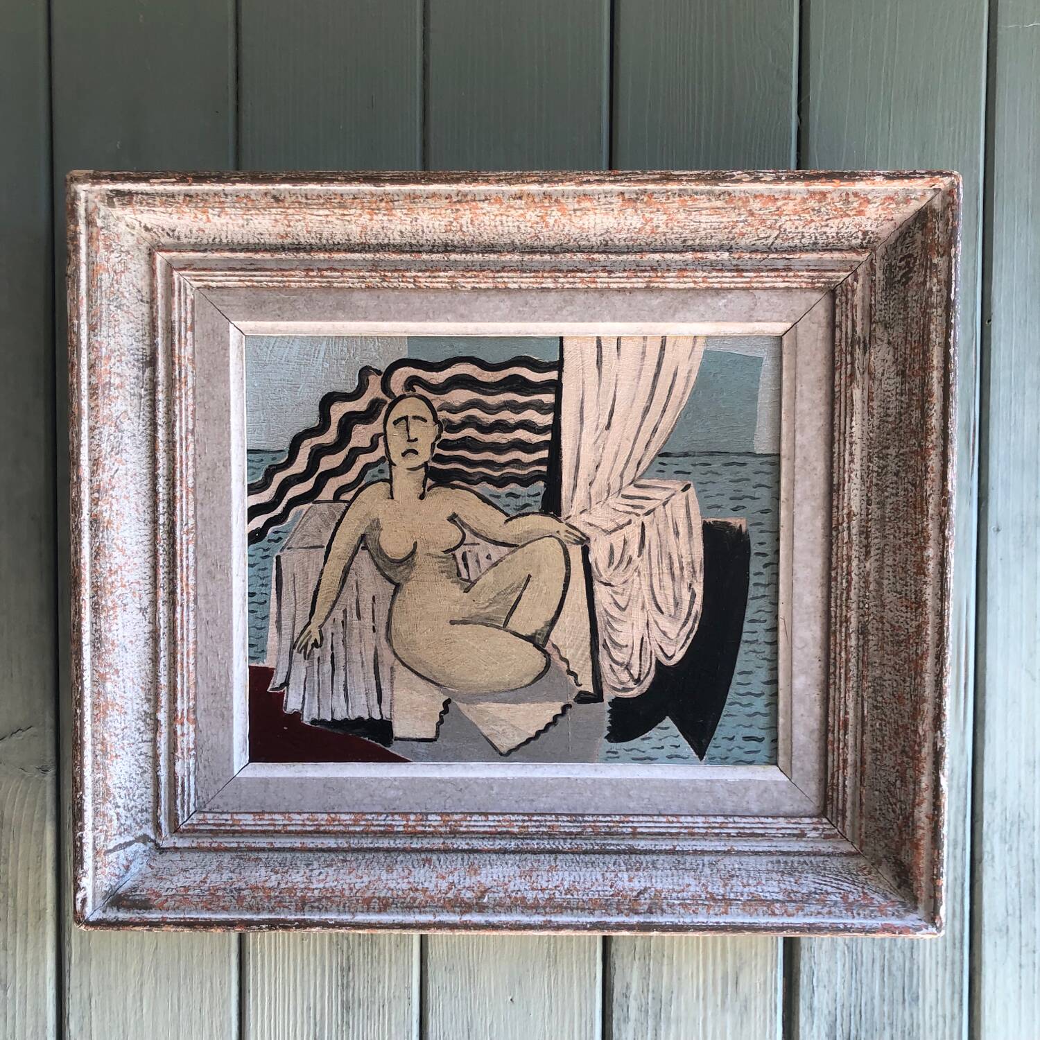 Peinture sur panneau