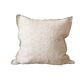 Housse de coussin artisanale en coton recyclé tissé main