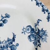 8 assiettes anciennes modèle Chardons par Gien
