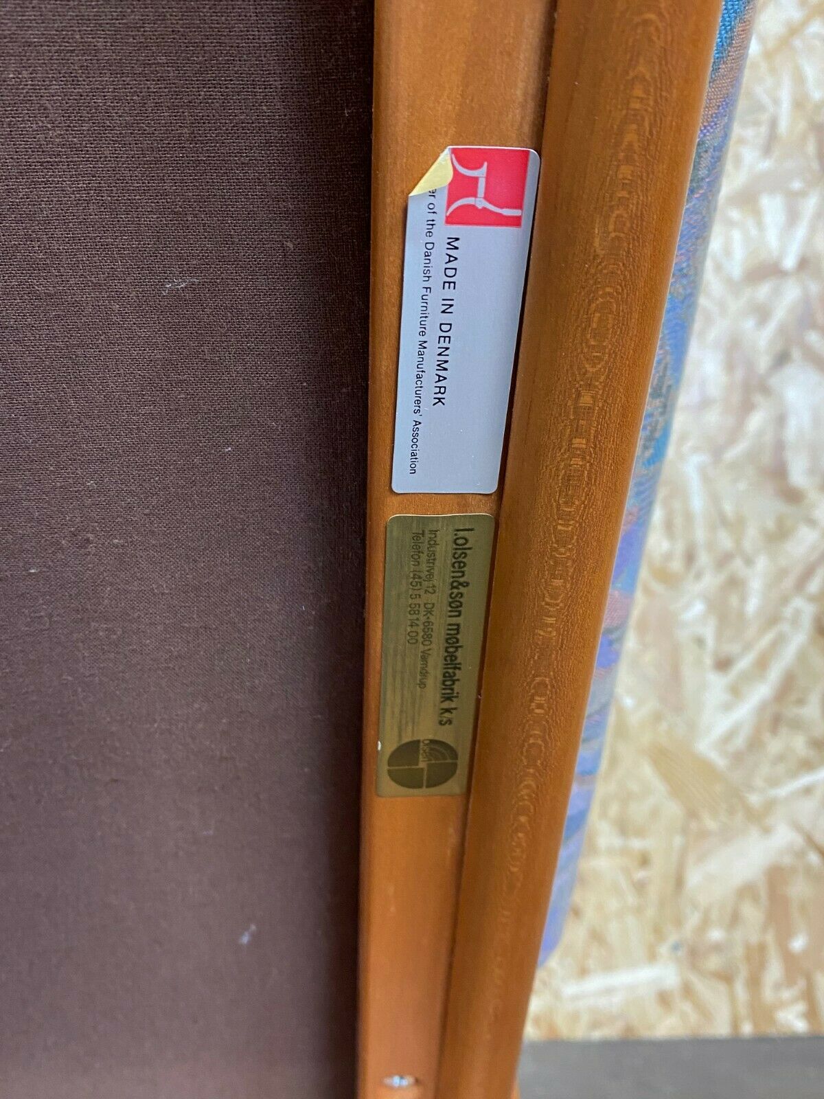 60s 70s Teak Easy Chair L. Olsen & Søn Danish Denmark Design 60s