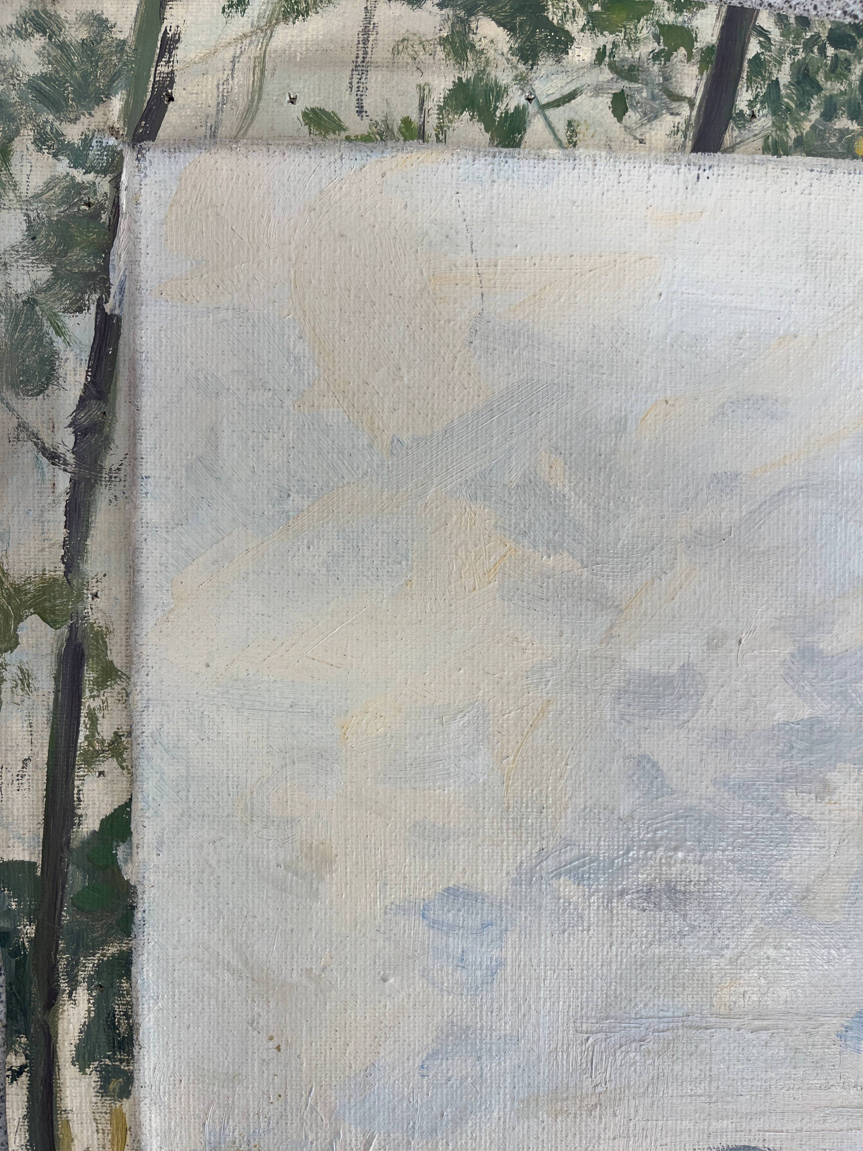 HST painting "Landscape of the Moors" from Ireland? attr. Roger ROZET (1915-2001)