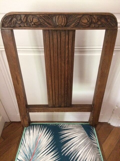 Paire de chaises art déco 1925