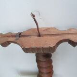 Wooden sconce