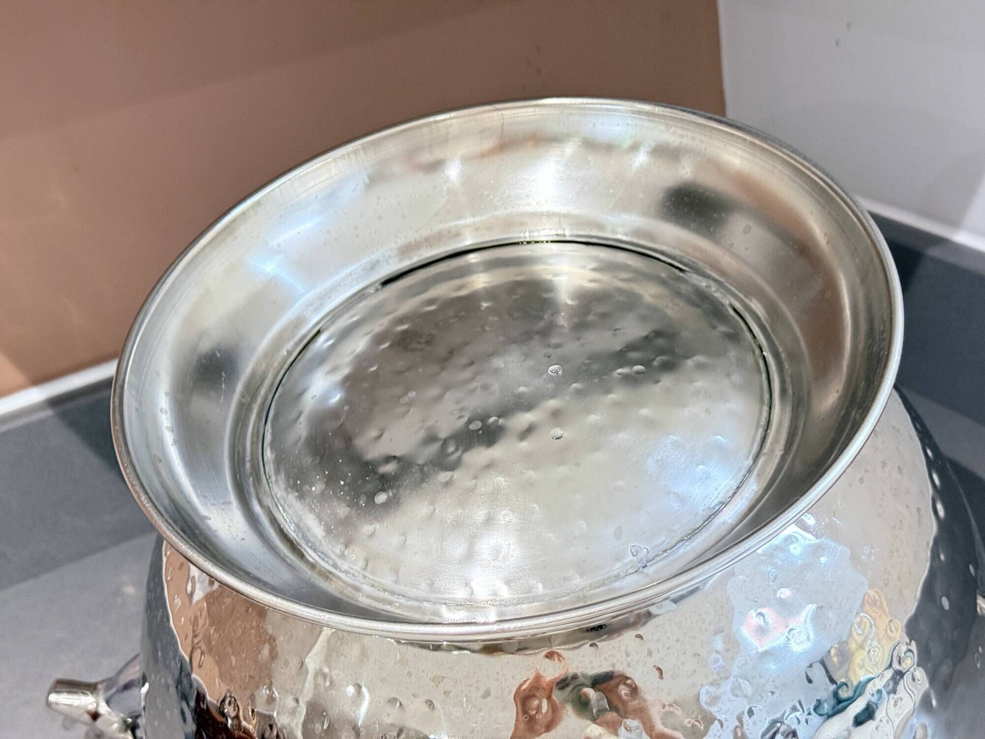 Vintage Silver Plate Bowl, Ice Bucket, European Decorative Bowl in the Shape of a Deer Head