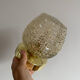 Vintage glass globe wall light