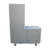 Asymmetrical wardrobe