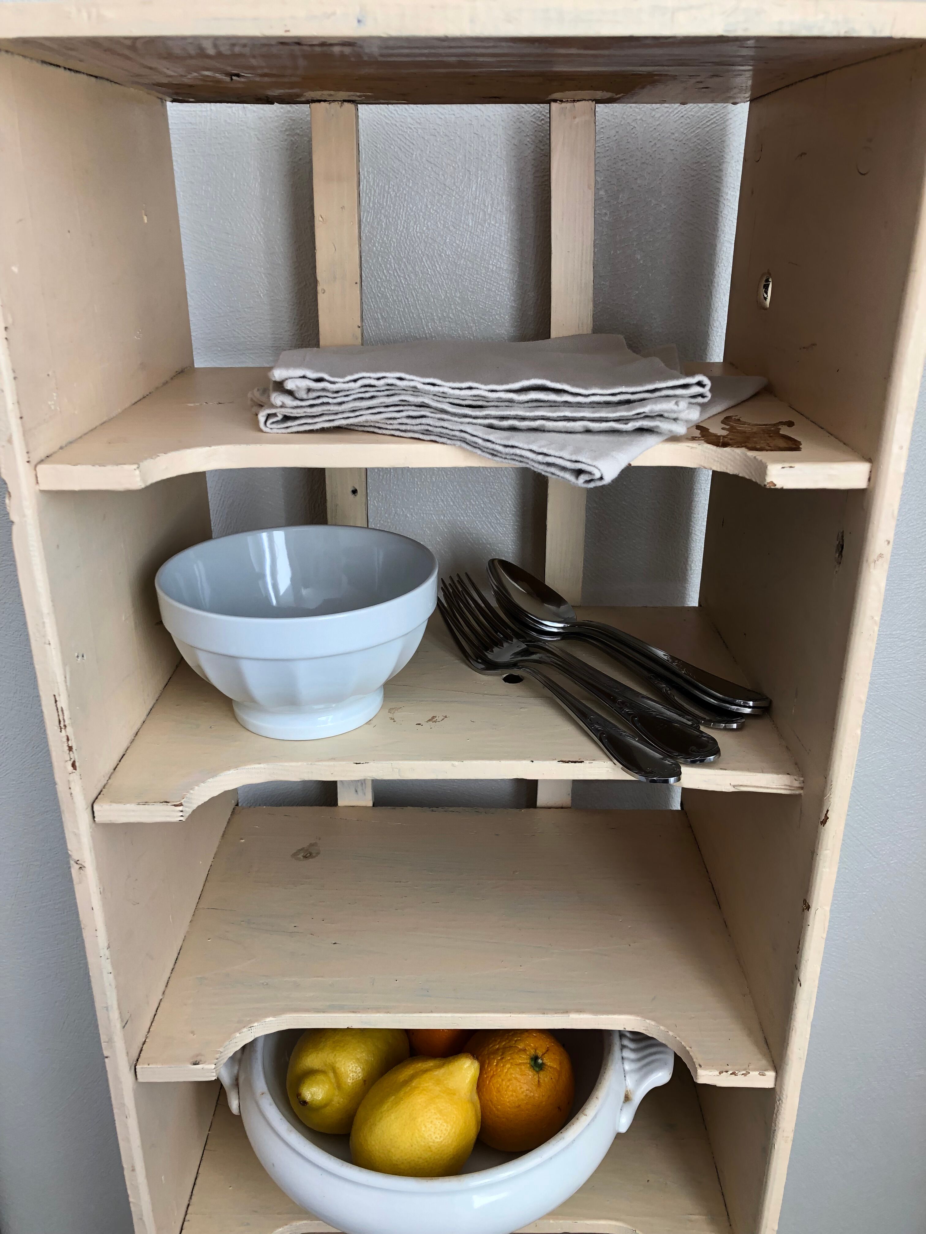 Patinated locker Cabinet