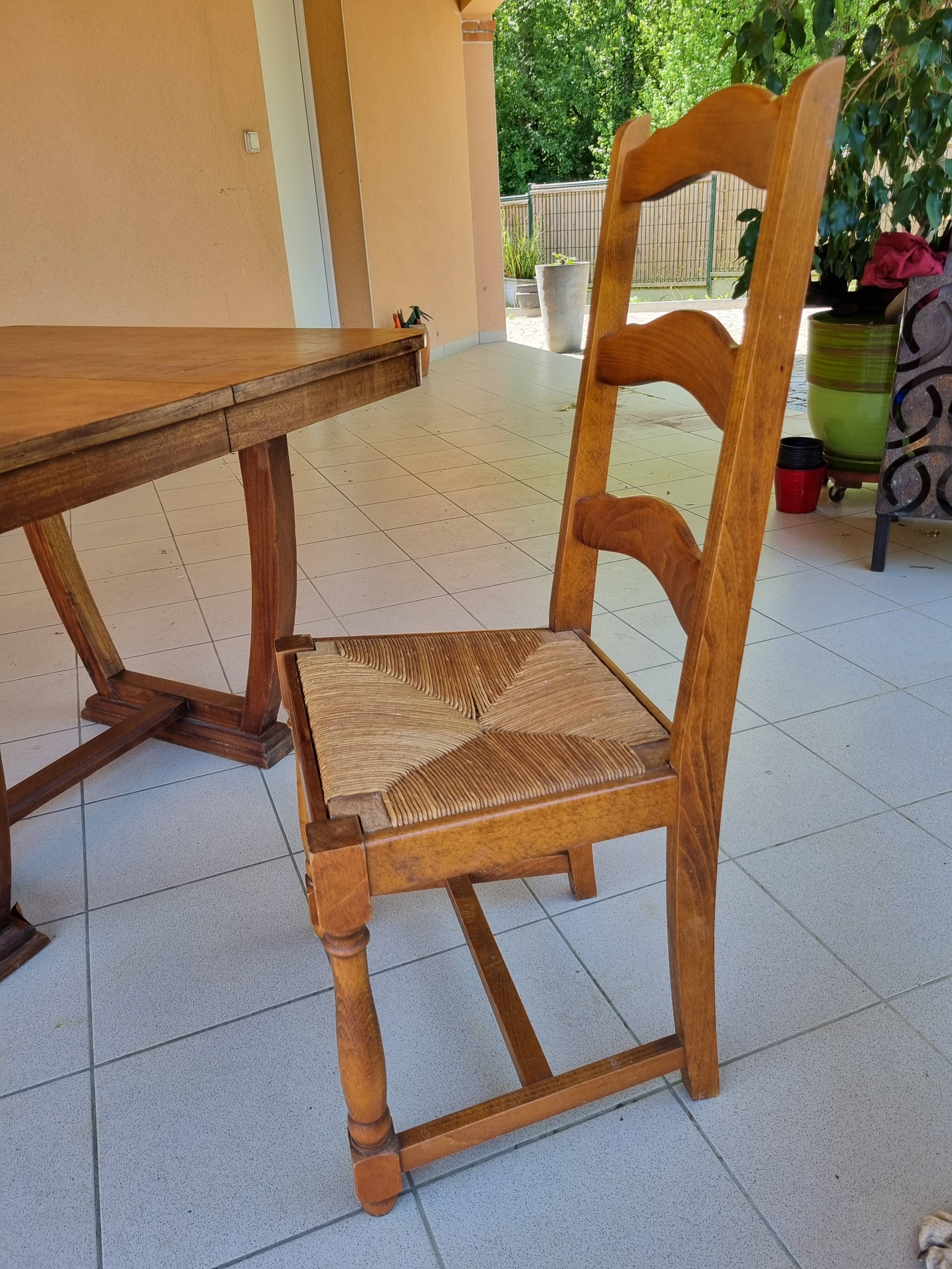 Rush chair
