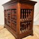 19th century Louis Philippe panetière in walnut, sideboard, storage