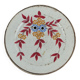 Antique ceramic plate from Laveno, Italy, late 20th century.