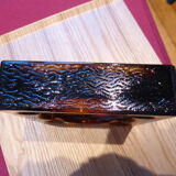Square glass ashtray