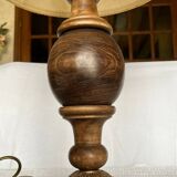 Vintage wood/metal table lamp