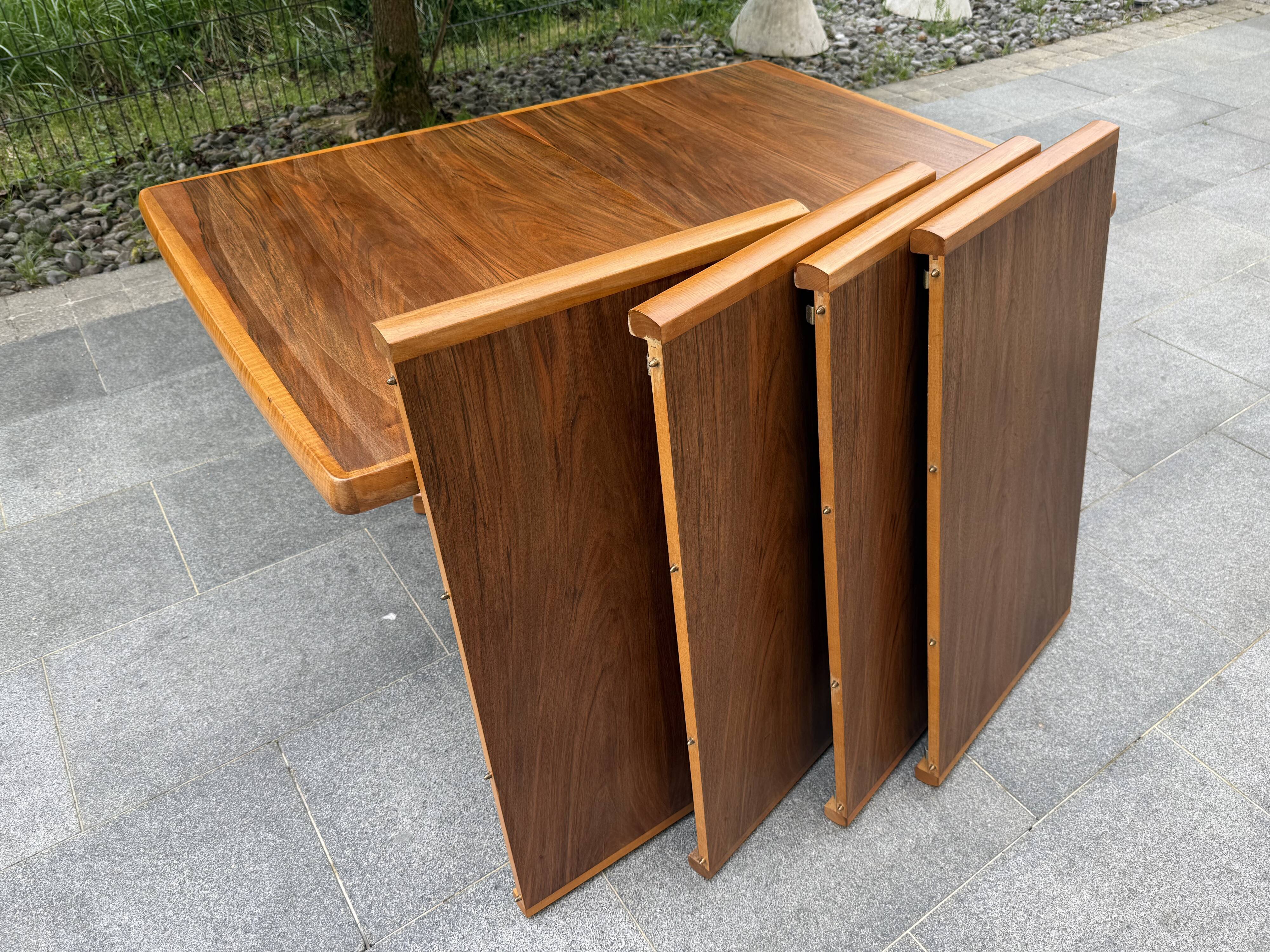 Scandinavian extendable dining table from the 1960s.