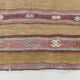5x6 Unique Wall Hanging Option, Vintage Wool Area Kilim Rug, 148x191Cm