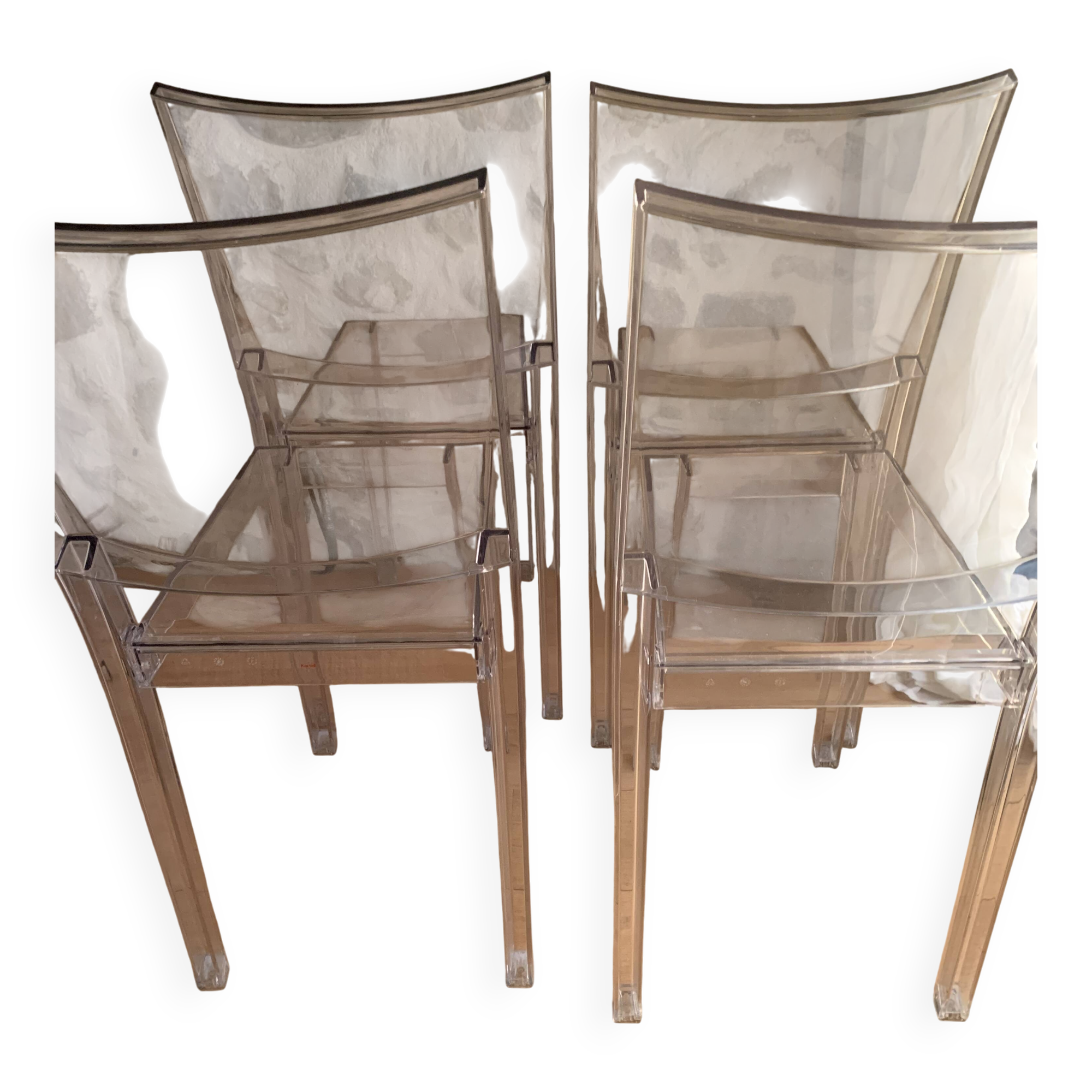 4 la marie chairs, philippe starck for kartell