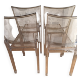 4 la marie chairs, philippe starck for kartell
