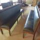 Elegant Pair of Long Café Benches - Early 20th Century