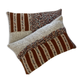 Lot de 2 coussins en tricot de laine