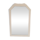 Beige bevelled and moulded mirror