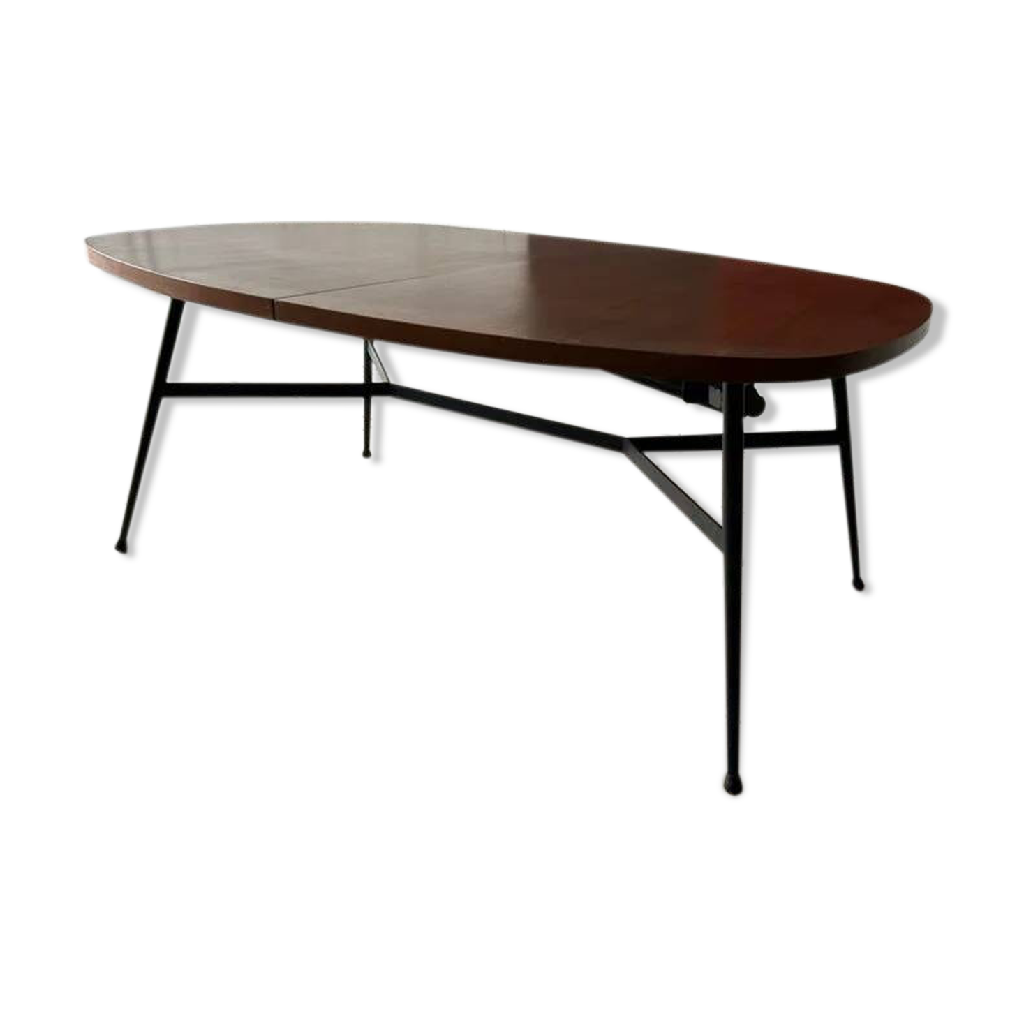 Scandinavian vintage teak evolving table