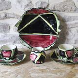 FASE Vallauris ceramic service from the 60s