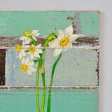 Painting on driftwood