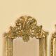19th century Baroque Rococo gilded mirror triptych