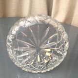 Bohemian size crystal pocket or ashtray