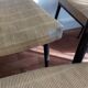 Chairs Colette gueden metal and vintage skaï