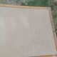 Table basse ancien en rotin vintage