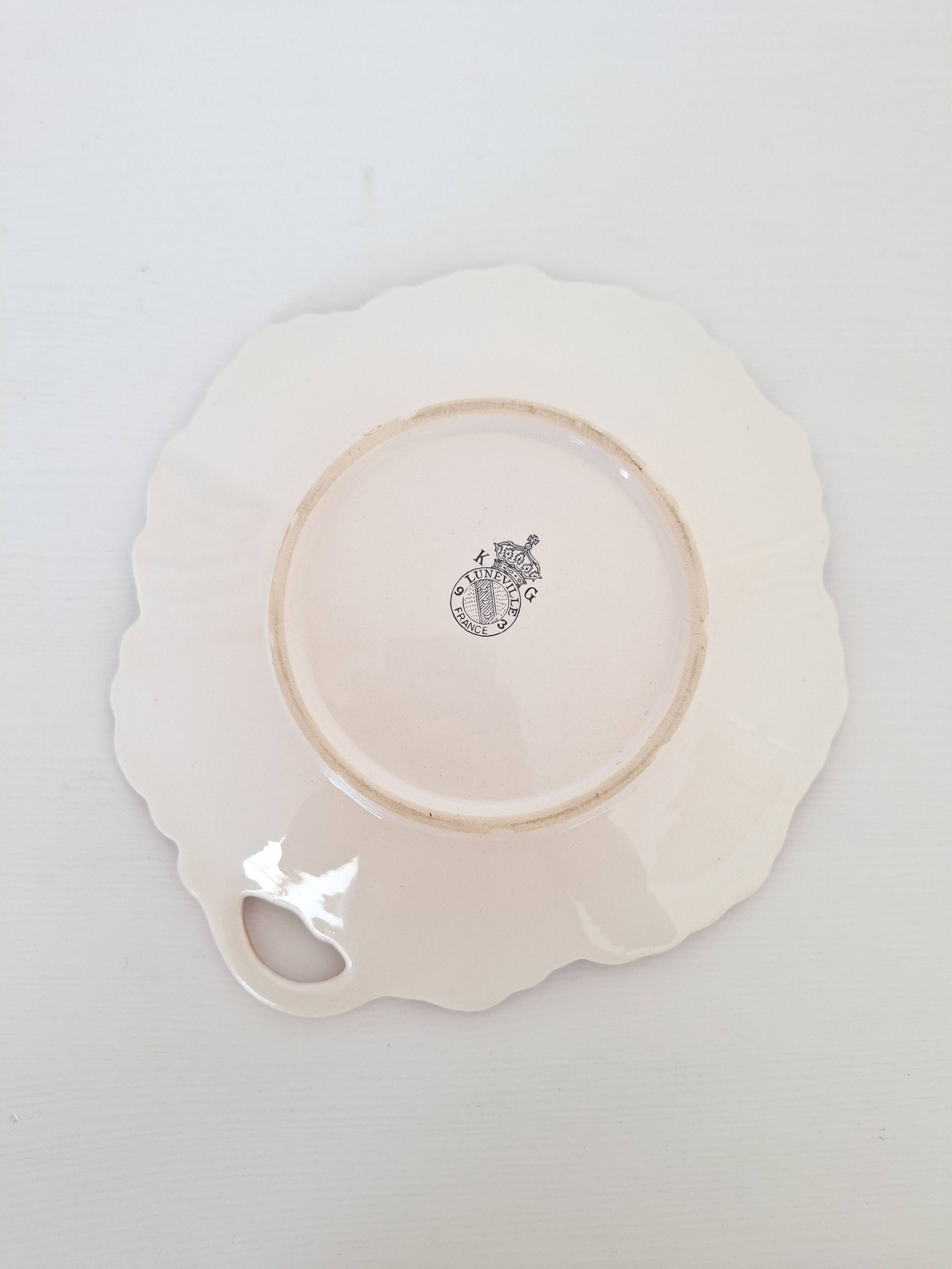 Flower bowl Luneville