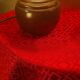 Pair of wooden ball lamps 1960 parchment lampshades electric redone 33x17