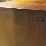 Meuble scandinave vintage chiffonnier teck Arne Wahk Iversen