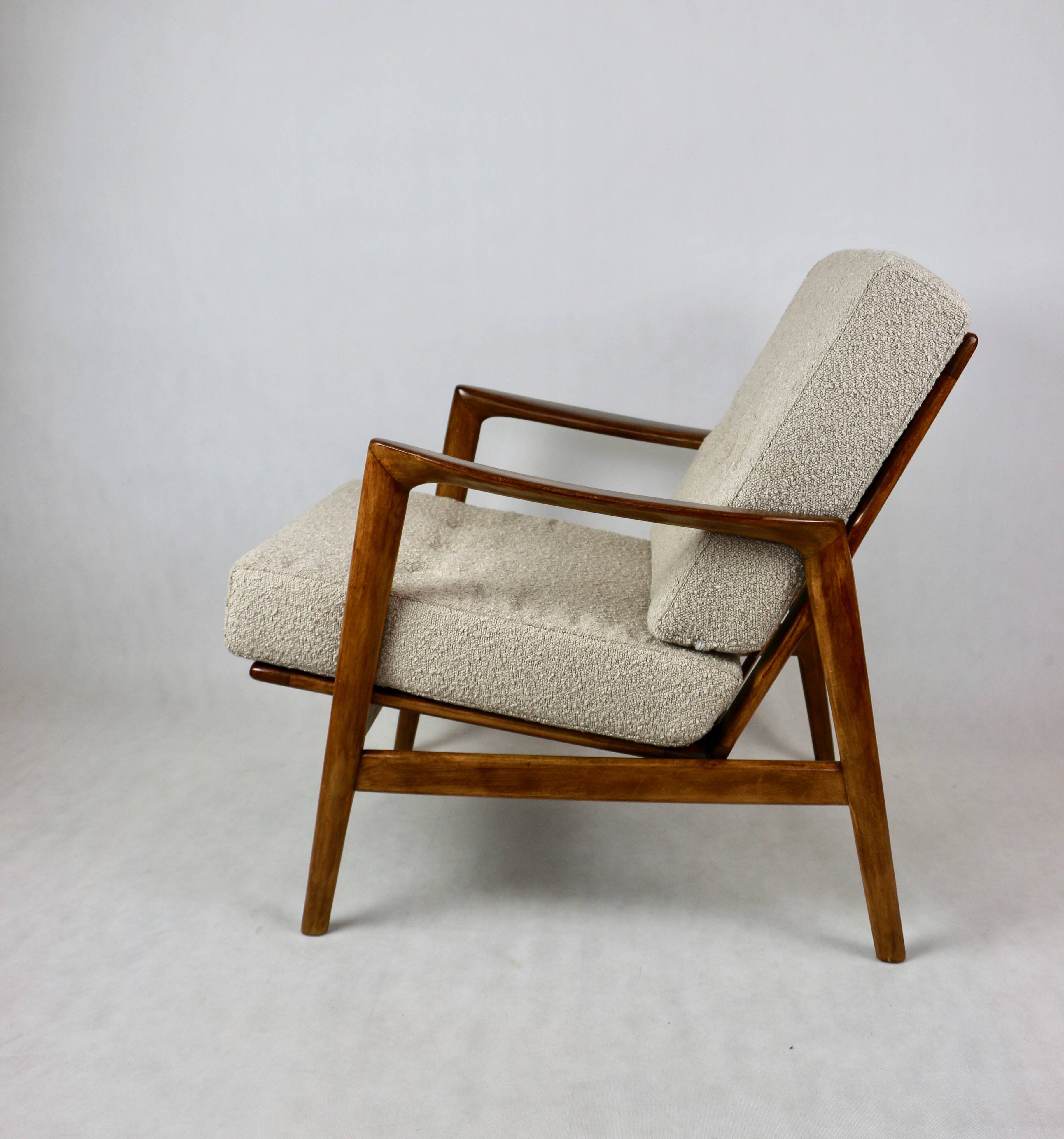 Polish Beige Stefan Armchair, 1970s