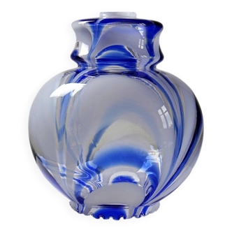 Large vintage Murano glass light globe from the 60s-70s attributed to Mor