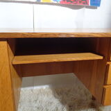 Vintage desk from the 60s in light wood