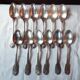 Old Christofle 57-piece shell model cutlery set