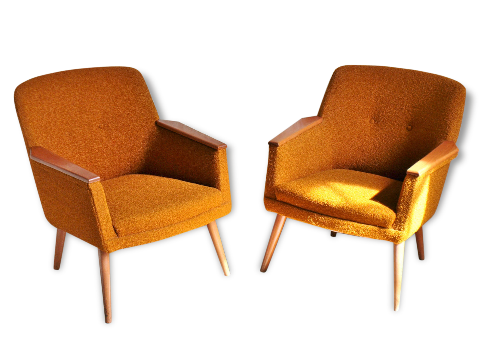 1/2 club chairs original 50s 60s