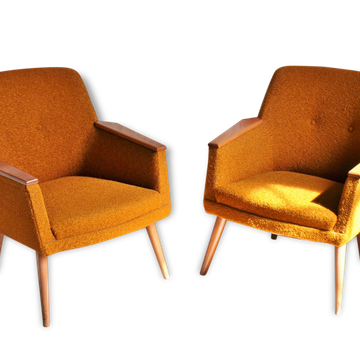 1/2 fauteuils club original années 50 60