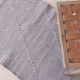 Gray Kilim Rug - 210 x 87 cm