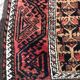 Tapis ancien Turkmen afghan Belutch laine 162x90 cm
