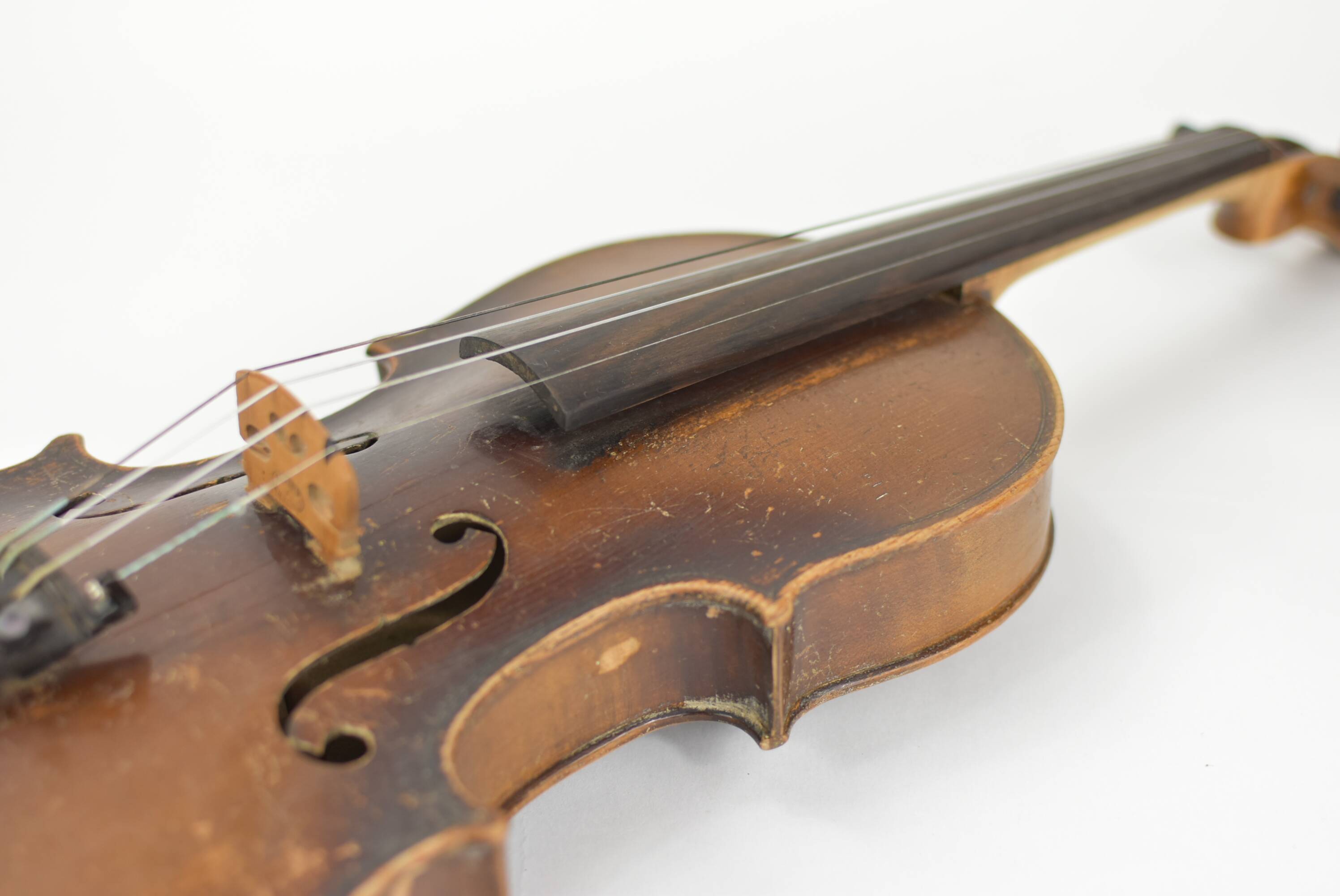Old study violin